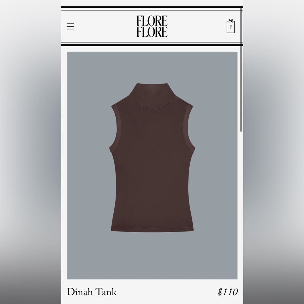 Flore Flore Dinah Tank organic cotton M